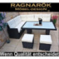 Ragnarök-Möbeldesign PolyRattan Ecklounge DEUTSCHES Familienunternehmen seit 1928 EIGENE Produktion - 8 Jahre GARANTIE - Gart