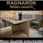 Ragnarök-Möbeldesign PolyRattan - DEUTSCHE Marke - EIGENE Produktion - 8 Jahre GARANTIE auf UV-Beständigkeit Gartenmöbel Essg