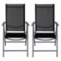 CCLIFE Balkonstühle 2er 4er Set Alu Gartenstuhl Balkonstuhl stapelbar verstellbar klappbar Belastbarkeit 120 kg Aluminium Out CCLIFE Balkonstühle 2er 4er Set Alu Gartenstuhl Balkonstuhl stapelbar verstellbar klappbar Belastbarkeit 120 kg Aluminium Out