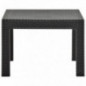 vidaXL Gartentisch Couchtisch Beistelltisch Balkontisch Terrassentisch Teetisch Gartenmöbel Tisch Outdoor Anthrazit 58x58x41c vidaXL Gartentisch Couchtisch Beistelltisch Balkontisch Terrassentisch Teetisch Gartenmöbel Tisch Outdoor Anthrazit 58x58x41c