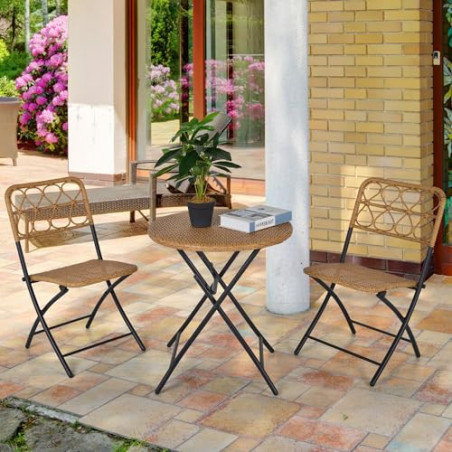 Balkonsets kaufen | günstig Sets Balkon (2024) Rattan Polyrattan