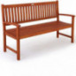 Casaria Gartenbank Maxima Wetterfest Eukalyptus Holz FSC® 152x55x90cm 395kg Belastbarkeit Ergonomisch Garten Terrasse Bank Si Casaria Gartenbank Maxima Wetterfest Eukalyptus Holz FSC® 152x55x90cm 395kg Belastbarkeit Ergonomisch Garten Terrasse Bank Si