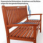 Casaria Gartenbank Maxima Wetterfest Eukalyptus Holz FSC® 152x55x90cm 395kg Belastbarkeit Ergonomisch Garten Terrasse Bank Si Casaria Gartenbank Maxima Wetterfest Eukalyptus Holz FSC® 152x55x90cm 395kg Belastbarkeit Ergonomisch Garten Terrasse Bank Si