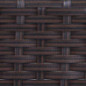 Mendler 3-Sitzer Poly-Rattan Gartenbank Halden, Sitzbank - braun-meliert, Kissen grün Mendler 3-Sitzer Poly-Rattan Gartenbank Halden, Sitzbank - braun-meliert, Kissen grün