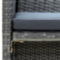 vidaXL Gartensofa 2 Sitzer Poly Rattan Gartenmöbel Sofa Loungesofa Gartenbank vidaXL Gartensofa 2 Sitzer Poly Rattan Gartenmöbel Sofa Loungesofa Gartenbank