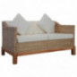 GuyAna 2-Sitzer-Sofa mit Auflagen Natur Rattan Poly Rattan 2 Seater Rattan Sofa Gartensofa GuyAna 2-Sitzer-Sofa mit Auflagen Natur Rattan Poly Rattan 2 Seater Rattan Sofa Gartensofa