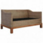GuyAna 2-Sitzer-Sofa mit Auflagen Natur Rattan Poly Rattan 2 Seater Rattan Sofa Gartensofa GuyAna 2-Sitzer-Sofa mit Auflagen Natur Rattan Poly Rattan 2 Seater Rattan Sofa Gartensofa