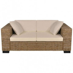 JUNZAI 7-TLG. 2-Sitzer Sofa Set, Couch für Wohnzimmer, für Wohnungen, Couch Mit Schlaffunktion, Loungesofa, Sofas & Couches, 