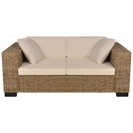 JUNZAI 7-TLG. 2-Sitzer Sofa Set, Couch für Wohnzimmer, für Wohnungen, Couch Mit Schlaffunktion, Loungesofa, Sofas & Couches, 