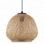 EGLO Pendelleuchte Dembleby, 1 flammige Hängelampe Vintage, Natur, Hygge, Hängeleuchte Holz Korb geflochten, Esstischlampe, W EGLO Pendelleuchte Dembleby, 1 flammige Hängelampe Vintage, Natur, Hygge, Hängeleuchte Holz Korb geflochten, Esstischlampe, W