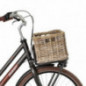 FastRider Zeno Fahrradkorb Vorne Rattan, Fahrrad Korb für Vorne für Einkaufs- oder Büchertasche, Rattan Fahrradkiste, Ergonom