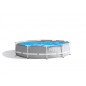 Intex Prism Rondo Ø 305 x 76 cm Frame Pool Set, Hellgrau Intex Prism Rondo Ø 305 x 76 cm Frame Pool Set, Hellgrau