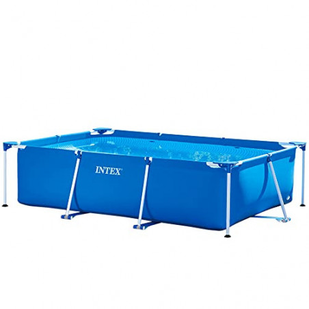 Intex Rectangular Frame Pool -Aufstellpool - 300 x 200 x 75 cm, Blau