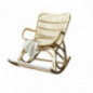 ERTUO Rattan-Schaukelstuhl, Liegestuhl, fauler Sofastuhl, nordisch, geeignet für Balkon, Wohnzimmer, Garten ERTUO Rattan-Schaukelstuhl, Liegestuhl, fauler Sofastuhl, nordisch, geeignet für Balkon, Wohnzimmer, Garten