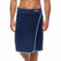 Sowel® Saunakilt Herren, 100% Bio-Baumwolle, Saunahandtuch mit Klettverschluss, Saunatuch, Sauna Buddy, 60 x 140 cm, Navy/Bla Sowel® Saunakilt Herren, 100% Bio-Baumwolle, Saunahandtuch mit Klettverschluss, Saunatuch, Sauna Buddy, 60 x 140 cm, Navy/Bla