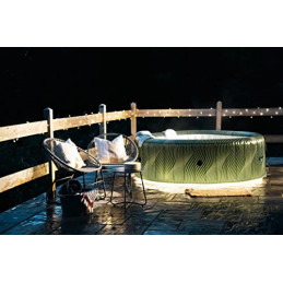 MSpa aufblasbarer Whirlpool 2023 Meteor NEU C-ME062 | Indoor Outdoor Pool | XXL 6 Pers. UVC | LED | bis 40°C | TÜV GS | bis 1