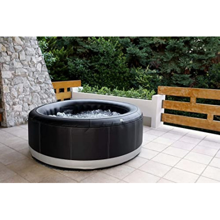 Luxus Premium SPA aufblasbarer Whirlpool aufblasbar + LCD Fernbedienung Modell 2024 Ø204cm Outdoor+Indoor Pool Heizung für 6 