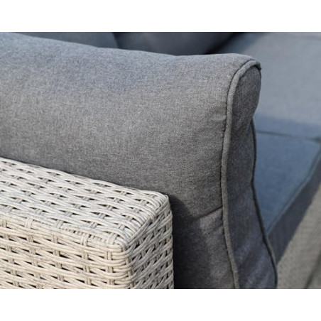 Premium Lounge Sessel Polyrattan Sofa Gartenmöbel Rattansessel 85 x 75 x 65 cm  BxTxH 