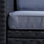 ESTEXO Polyrattan Gartensessel Loungesessel Rattan Lounge Sessel Gartenstuhl Stuhl Schwarz ESTEXO Polyrattan Gartensessel Loungesessel Rattan Lounge Sessel Gartenstuhl Stuhl Schwarz