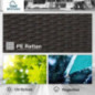 MFSTUDIO Gartenstuhl 2er Set, Rattan Stuhl Garten Sessel Stuhlset Balkonstühle Terrassenstühle Balkonsessel mit Abnehmbaren K