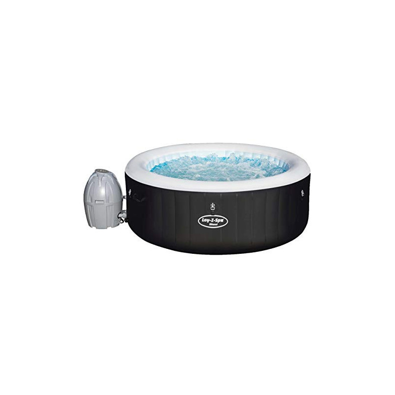 Bestway Lay-Z-Spa Miami AirJet aufblasbarer Whirlpool für bis zu 4 Personen, rund, 180x66 cm Bestway Lay-Z-Spa Miami AirJet aufblasbarer Whirlpool für bis zu 4 Personen, rund, 180x66 cm