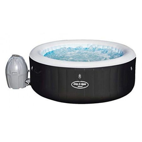 Bestway Lay-Z-Spa Miami AirJet aufblasbarer Whirlpool für bis zu 4 Personen, rund, 180x66 cm