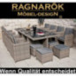 Ragnarök PolyRattan - DEUTSCHE Marke - EIGENE Produktion - 8 Jahre GARANTIE auf UV-Beständigkeit - Möbeldesign Gartenmöbel Es