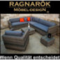 Ragnarök-Möbeldesign PolyRattan Lounge DEUTSCHE Marke - EIGNENE Produktion - 8 Jahre GARANTIE auf UV Beständigkeit Garten Möb