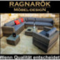 Ragnarök-Möbeldesign PolyRattan Lounge DEUTSCHE Marke - EIGNENE Produktion - 8 Jahre GARANTIE auf UV Beständigkeit Garten Möb